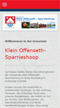 Mobile Screenshot of klein-offenseth-sparrieshoop.de