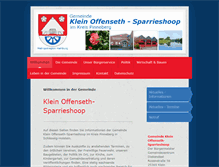 Tablet Screenshot of klein-offenseth-sparrieshoop.de